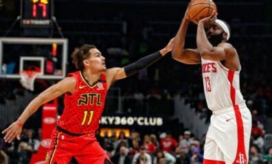 Trejs Jangs, Džeimss Hārdens, www.sportazinas.com
