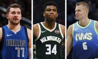 Luka Dončičs, Jannis Adetokunbo, Kristaps Porziņģis, www.sportazinas.com