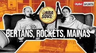 NBA šovs “Sauna” – Bertāna izredzes, maiņas un “Rockets”