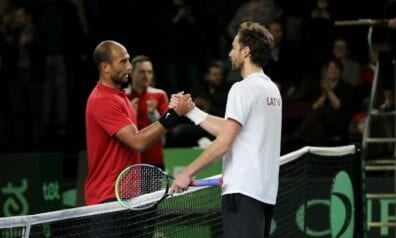 Mohameds Safvats un Ernests Gulbis, www.sportazinas.com