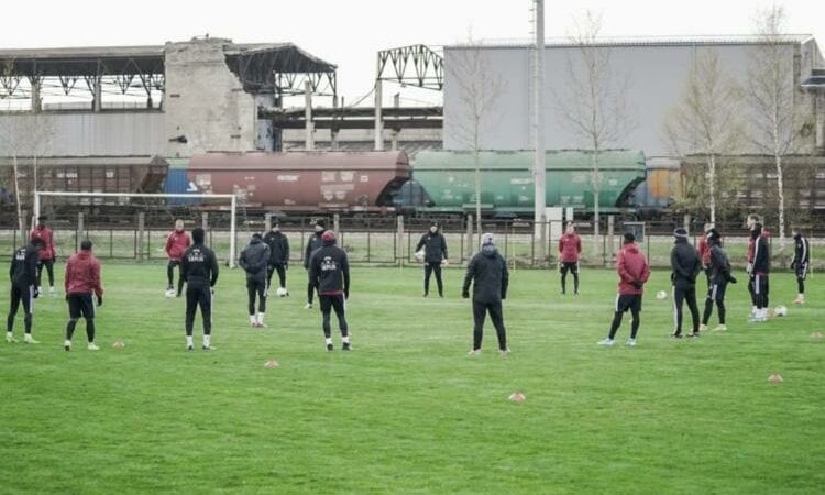 FK Liepāja treniņš, www.sportazinas.com