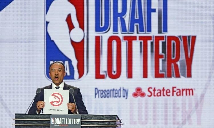 NBA drafta loterija, www.sportazinas.com