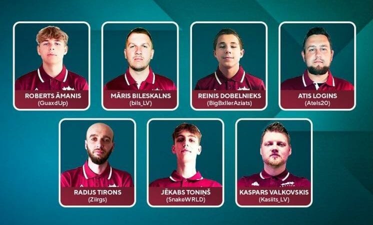 Latvijas e-basketbola izlase, www.sportazinas.com