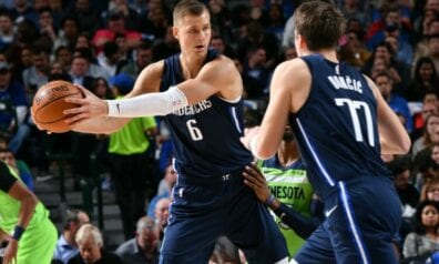 Kristaps Porziņģis un Luka Dončičs, www.sportazinas.com