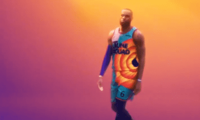 Lebrons pirmo reizi atrāda savu “Space Jam” filmas formu