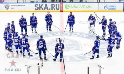 Sanktpēterburgas SKA hokejisti