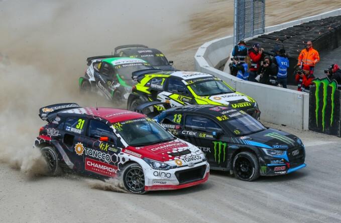 Rallijkrosa braucēji Beļģijas posmā