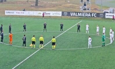 Spēle starp Valmieru un BFC Daugavpils