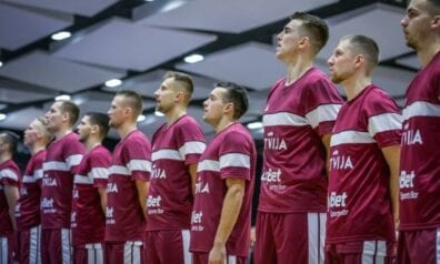 Latvijas basketbola izlases spēlētāj