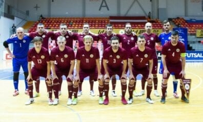 Latvijas telpu futbola izlase