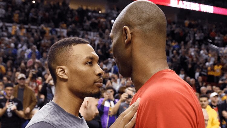 Damians Lilards un Kobe Braients