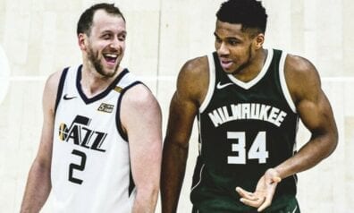 Džo Inglss un Jannis Adetokunbo