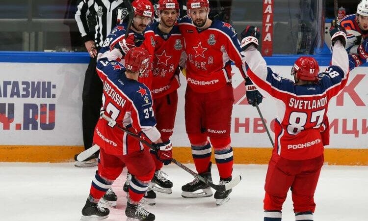 Maskavas CSKA hokejisti