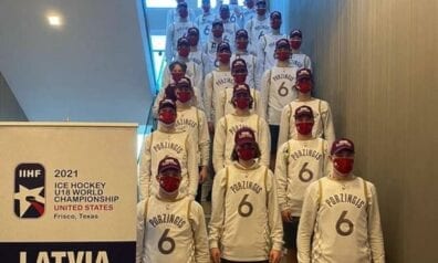 Latvijas U18 hokeja izlase