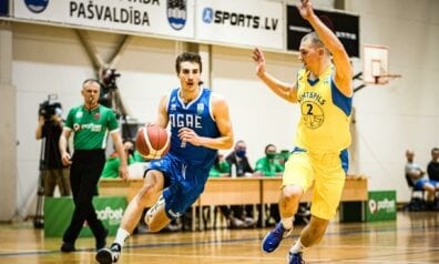 Ogres un Ventspils basketbolisti