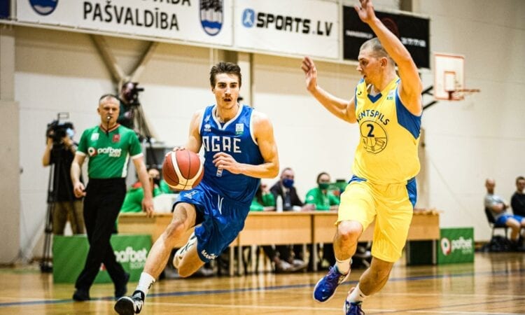 Ogres un Ventspils basketbolisti