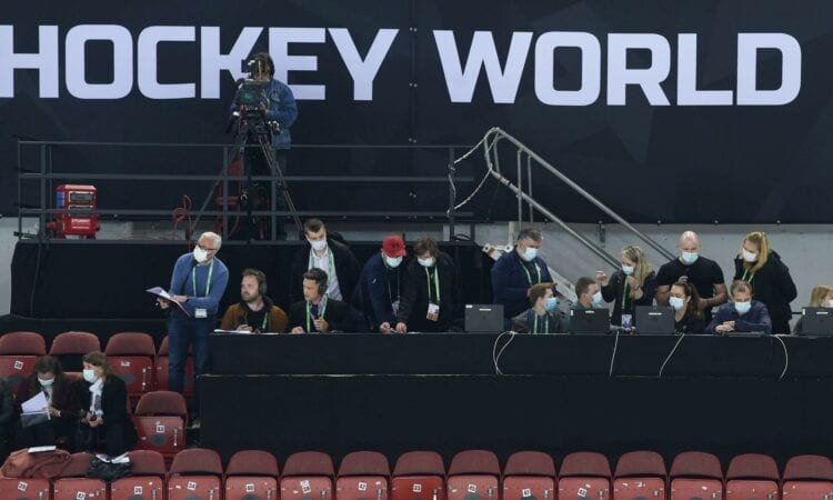 PČ hokejā sagatavotais Olimpiskais sporta centrs