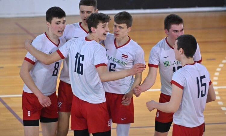 Latvijas U17 volejbolisti