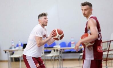 Dairis Bertāns un Kristers Zoriks