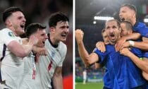 Anglijas un Itālijas futbola izlases