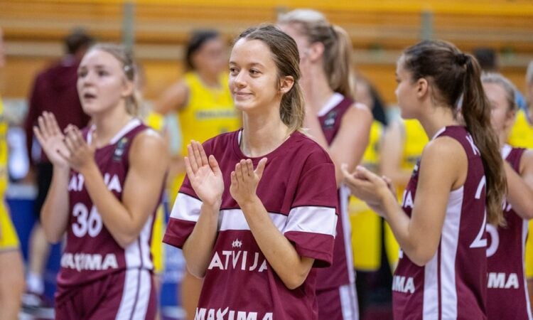 Latvijas U18 izlases spēlētājas