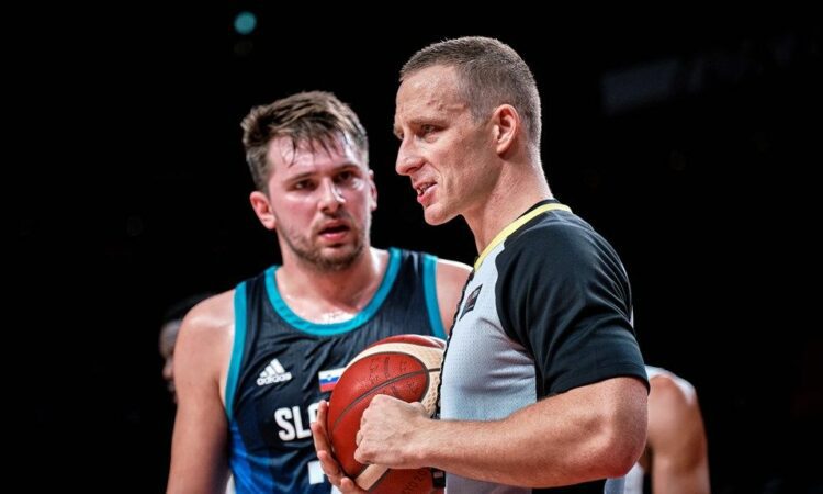 Luka Dončičs un Mārtiņš Kozlovskis