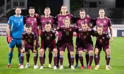 Latvijas izlases starta sastāvs