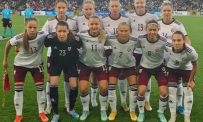 Latvijas sieviešu futbola izlase