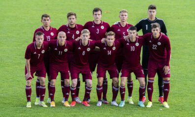 Latvijas U21 futbola izlase