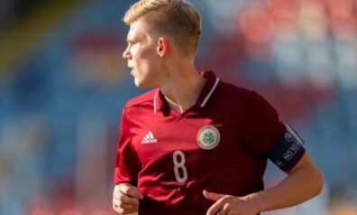 U21 futbola izlases kapteinis Maksims Toniševs