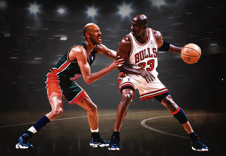 Lavārs Bols pret Maiklu Džordanu