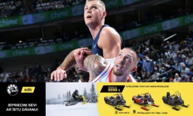 Kristaps Porziņģis un Daniels Teiss