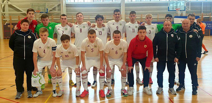 Latvijas U19 telpu futbola izlase