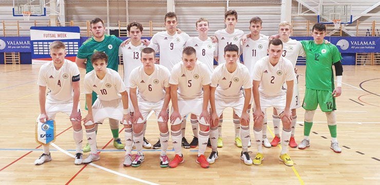 Latvijas U19 telpu futbola izlase