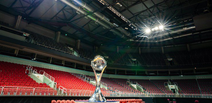 UEFA telpu futbola Čempionu līgas trofeja