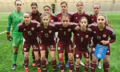 Latvijas meiteņu U17 futbola izlase