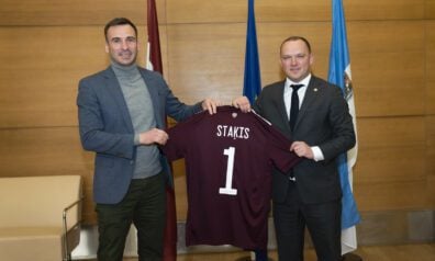 Mārtiņš Staķis un Vadims Ļašenko