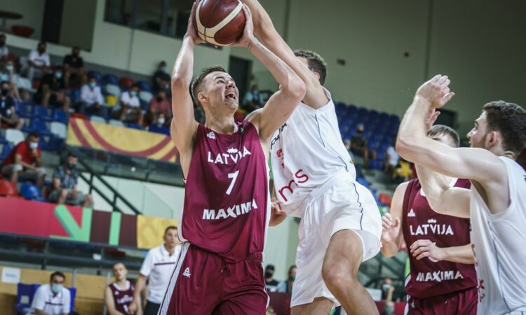 Latvijas U20 basketbola izlase