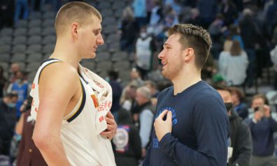 Nikola Jokičs un Luka Dončičs