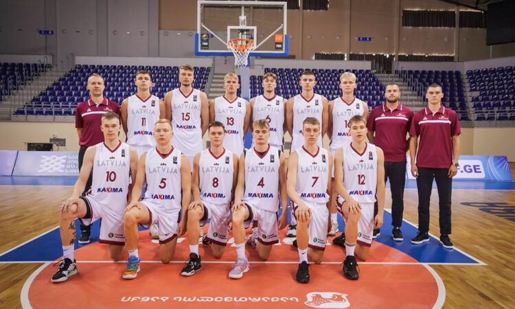 Latvijas U20 basketbola izlase