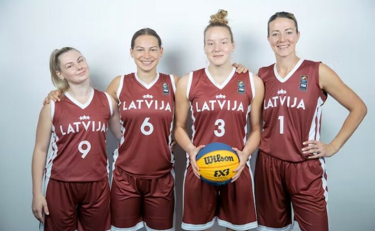 Latvijas 3x3 sieviešu basketbola izlase