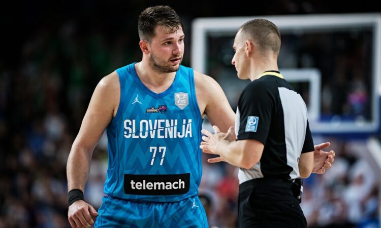 Luka Dončičs un Mārtiņš Kozlovskis