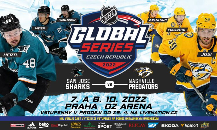 NHL mači Prāgā