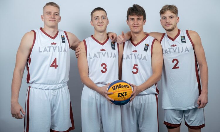 Latvijas 3x3 U23 basketbola