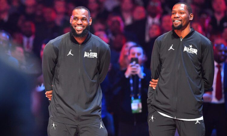 Lebrons Džeimss un Kevins Durants