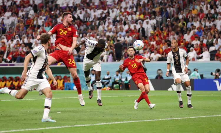 Vācijas un Spānijas futbolisti