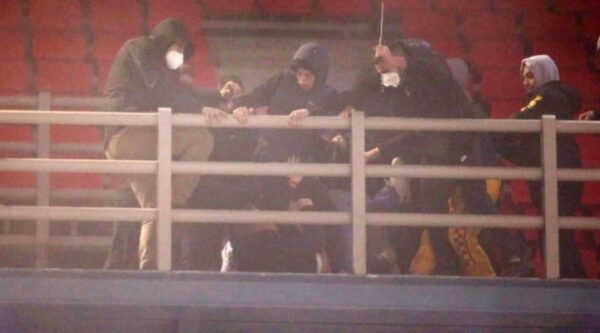 AEK un Reggiana līdzjutēji