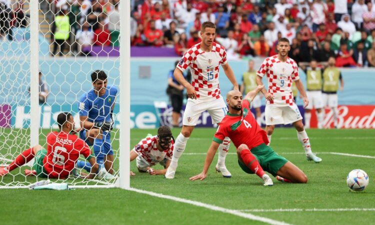 Marokas un Horvātijas futbola izlases