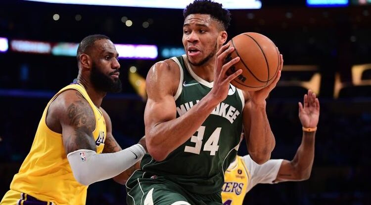 Lebrons Džeimss un Jannis Adetokunbo