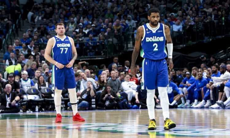 Luka Dončičs un Kairijs Ērvings